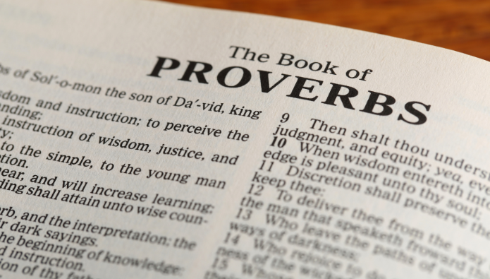 Structure of Proverbs